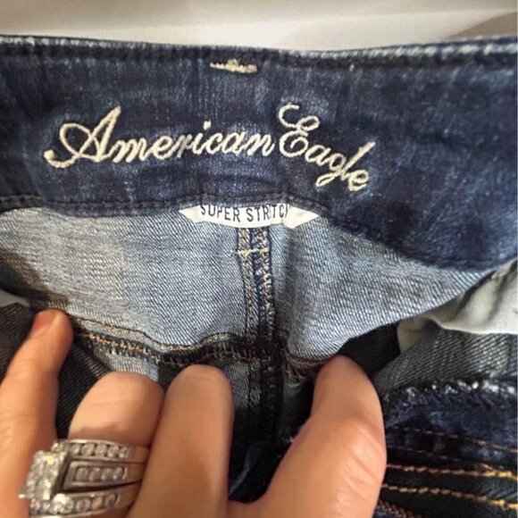 American Eagle super stretch jegging. Size 8. New condition. - Picture 5 of 9